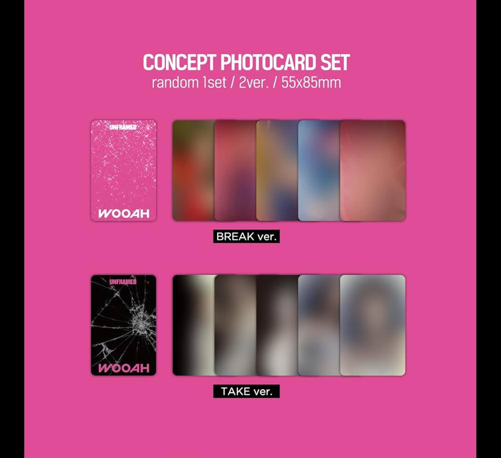 Amazon.co.jp: ウア WOOAH woo!ah! - 2nd Mini Album Unframed